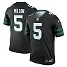 Zennovawear Garrett Wilson New York Jets Legend Player Performance Top - Black
