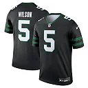 Zennovawear Garrett Wilson New York Jets Legend Player Performance Top - Black