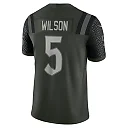 Zennovawear Garrett Wilson New York Jets 2025 Rivalries Collection Stitched Limited Jersey - Gotham Green