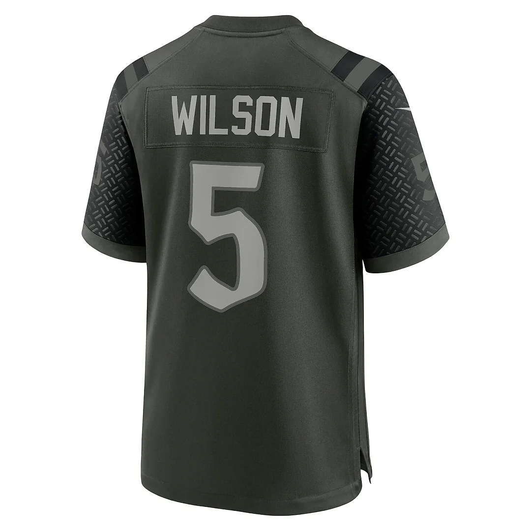Zennovawear Garrett Wilson New York Jets 2025 Rivalries Collection Game Jersey - Gotham Green