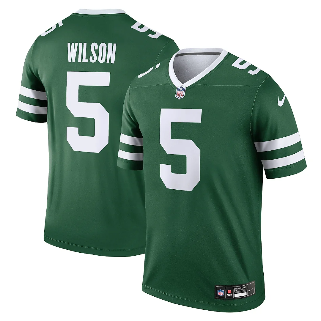 Zennovawear Garrett Wilson New York Jets Legend Player Performance Top - Green