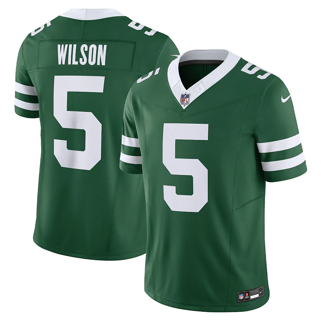 Zennovawear Garrett Wilson New York Jets Vapor FUSE. Limited Jersey - Legacy Green