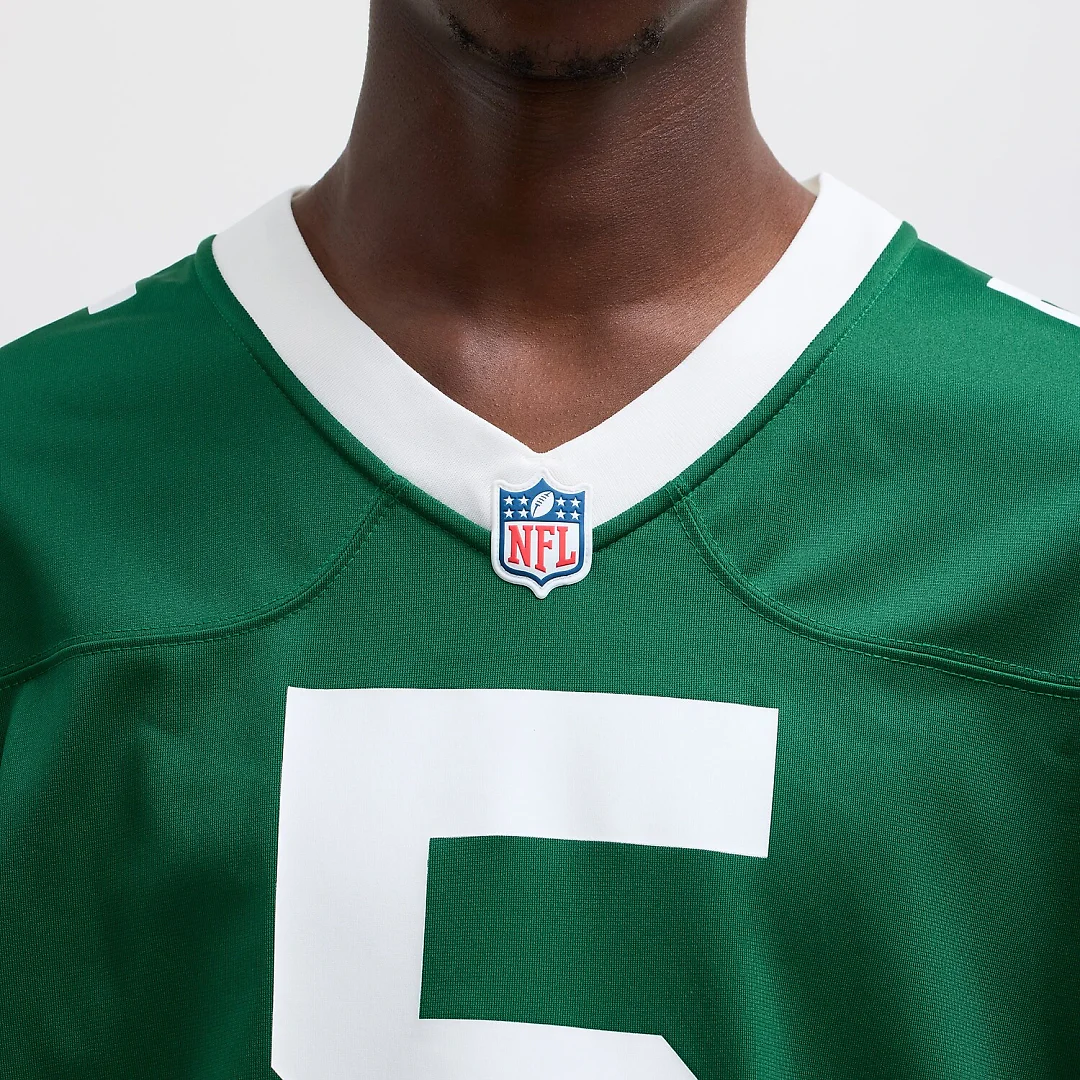 Zennovawear Garrett Wilson New York Jets Game Jersey - Legacy Green