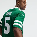 Zennovawear Garrett Wilson New York Jets Team Vapor FUSE. Stitched Limited Jersey - Legacy Green
