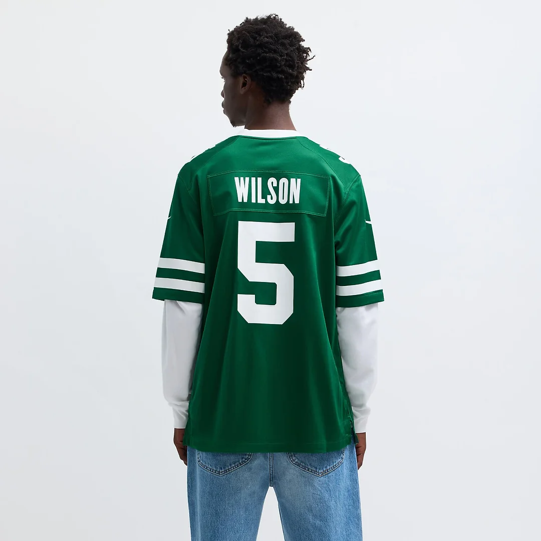 Zennovawear Garrett Wilson New York Jets Game Jersey - Legacy Green