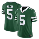 Zennovawear Garrett Wilson New York Jets Team Vapor FUSE. Stitched Limited Jersey - Legacy Green