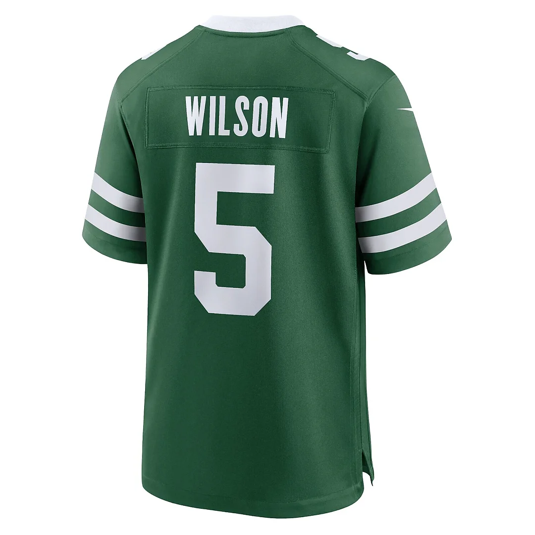 Zennovawear Garrett Wilson New York Jets Game Jersey - Legacy Green