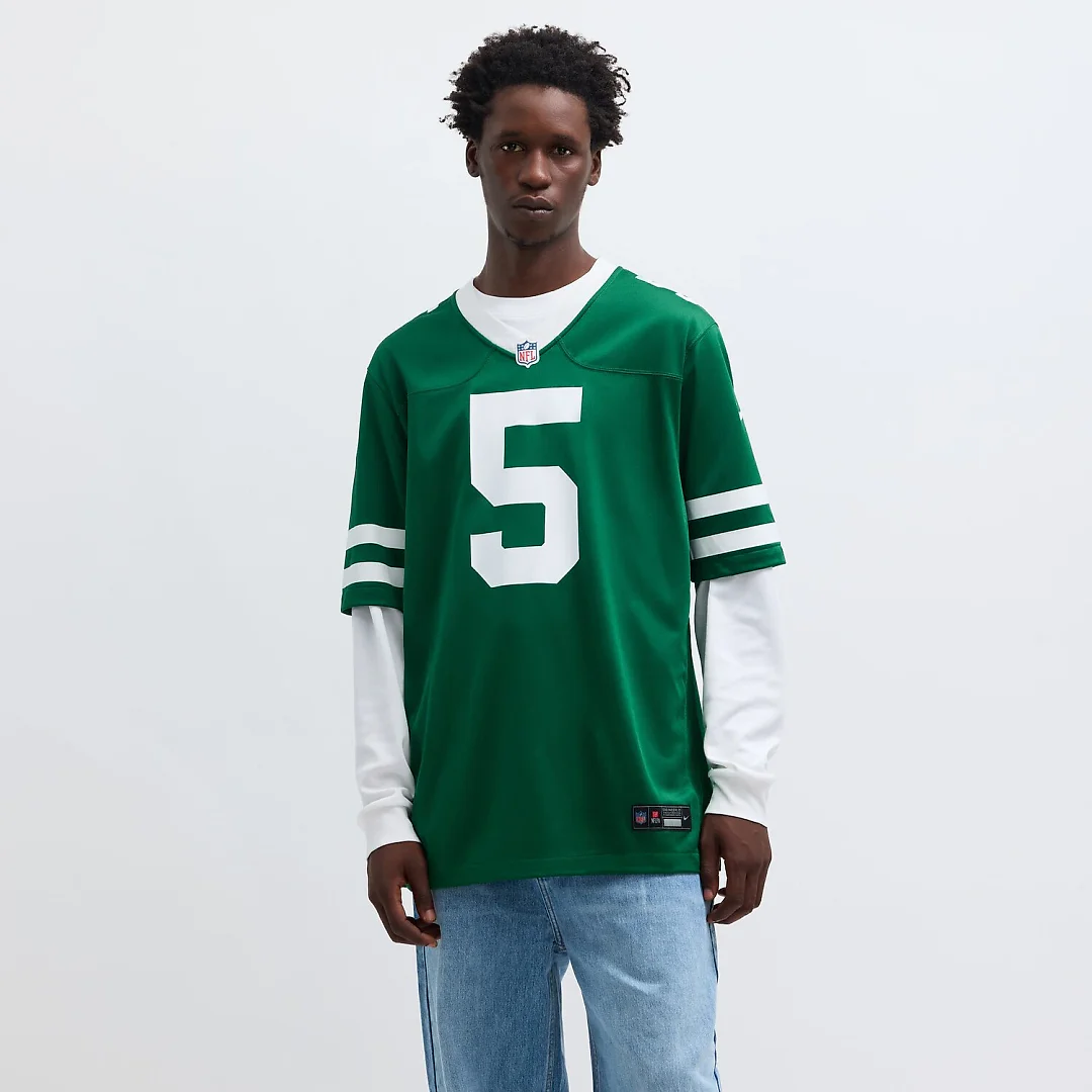 Zennovawear Garrett Wilson New York Jets Game Jersey - Legacy Green