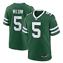 Zennovawear Garrett Wilson New York Jets Game Jersey - Legacy Green