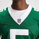 Zennovawear Garrett Wilson New York Jets Team Vapor FUSE. Stitched Limited Jersey - Legacy Green