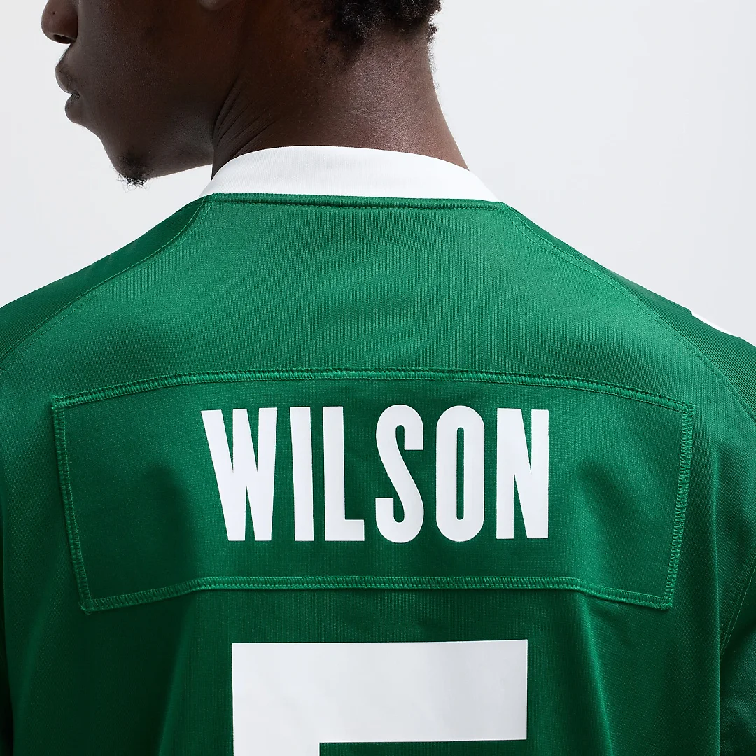 Zennovawear Garrett Wilson New York Jets Game Jersey - Legacy Green