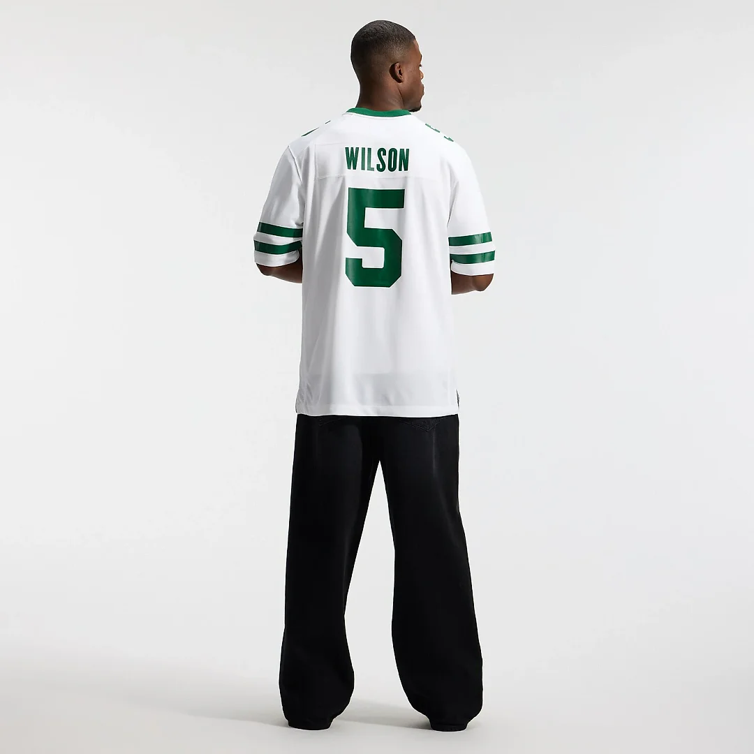 Zennovawear Garrett Wilson New York Jets Game Jersey - Legacy White