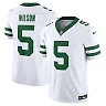 Zennovawear Garrett Wilson New York Jets Vapor FUSE. Limited Jersey - Legacy White