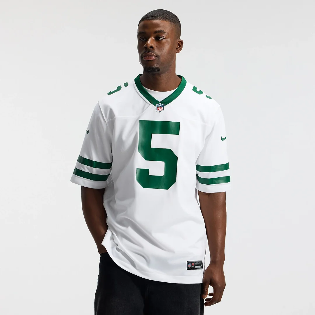 Zennovawear Garrett Wilson New York Jets Game Jersey - Legacy White