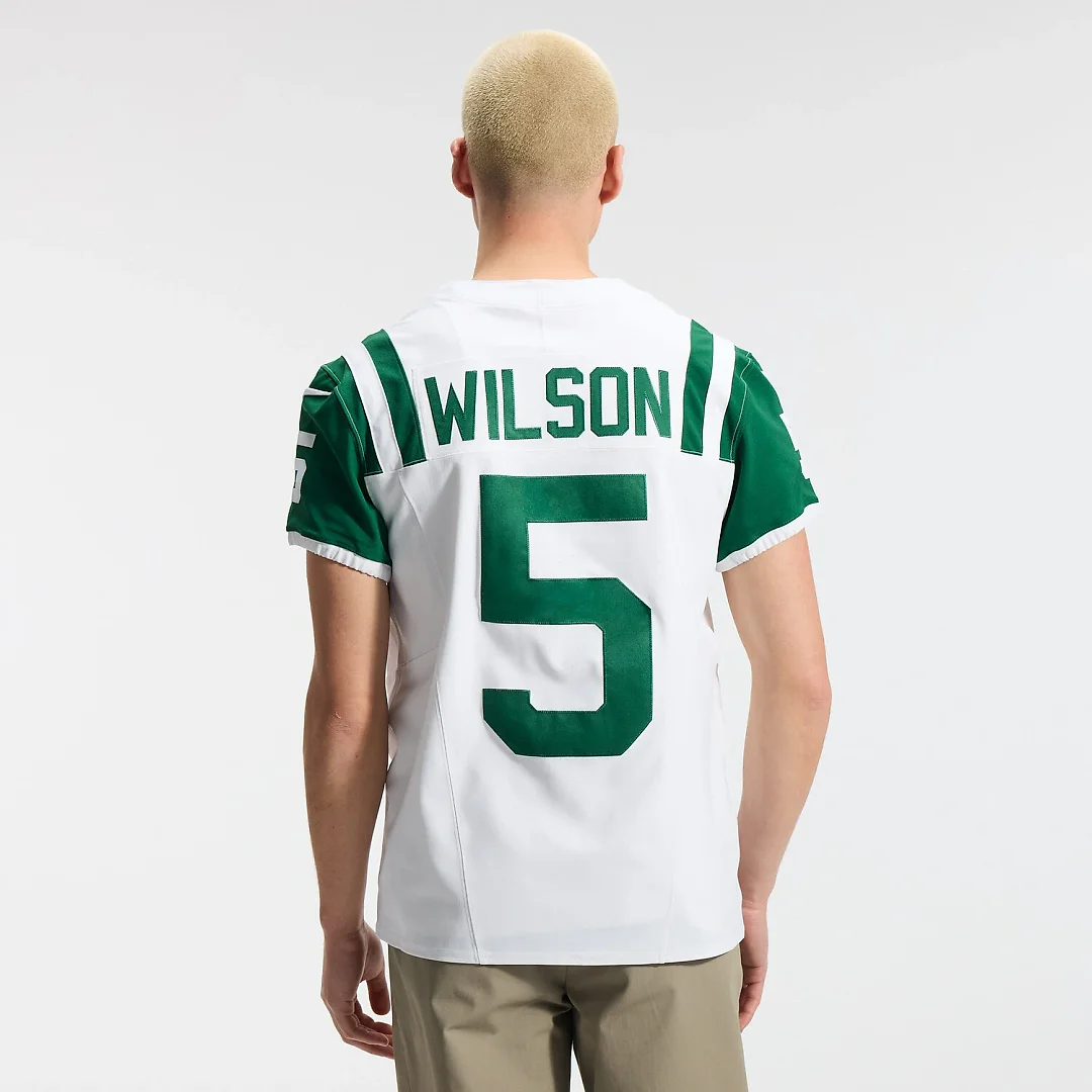 Zennovawear Garrett Wilson New York Jets Classic Alternate Vapor FUSE. Elite Jersey - White