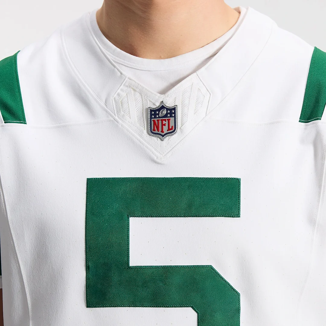 Zennovawear Garrett Wilson New York Jets Classic Alternate Vapor FUSE. Elite Jersey - White