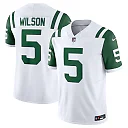 Zennovawear Garrett Wilson New York Jets Classic Alternate Vapor FUSE. Limited Jersey - White