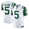 Zennovawear Garrett Wilson New York Jets Classic Alternate Vapor FUSE. Limited Jersey - White