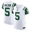 Zennovawear Garrett Wilson New York Jets Classic Alternate Vapor FUSE. Elite Jersey - White