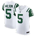 Zennovawear Garrett Wilson New York Jets Classic Alternate Vapor FUSE. Elite Jersey - White