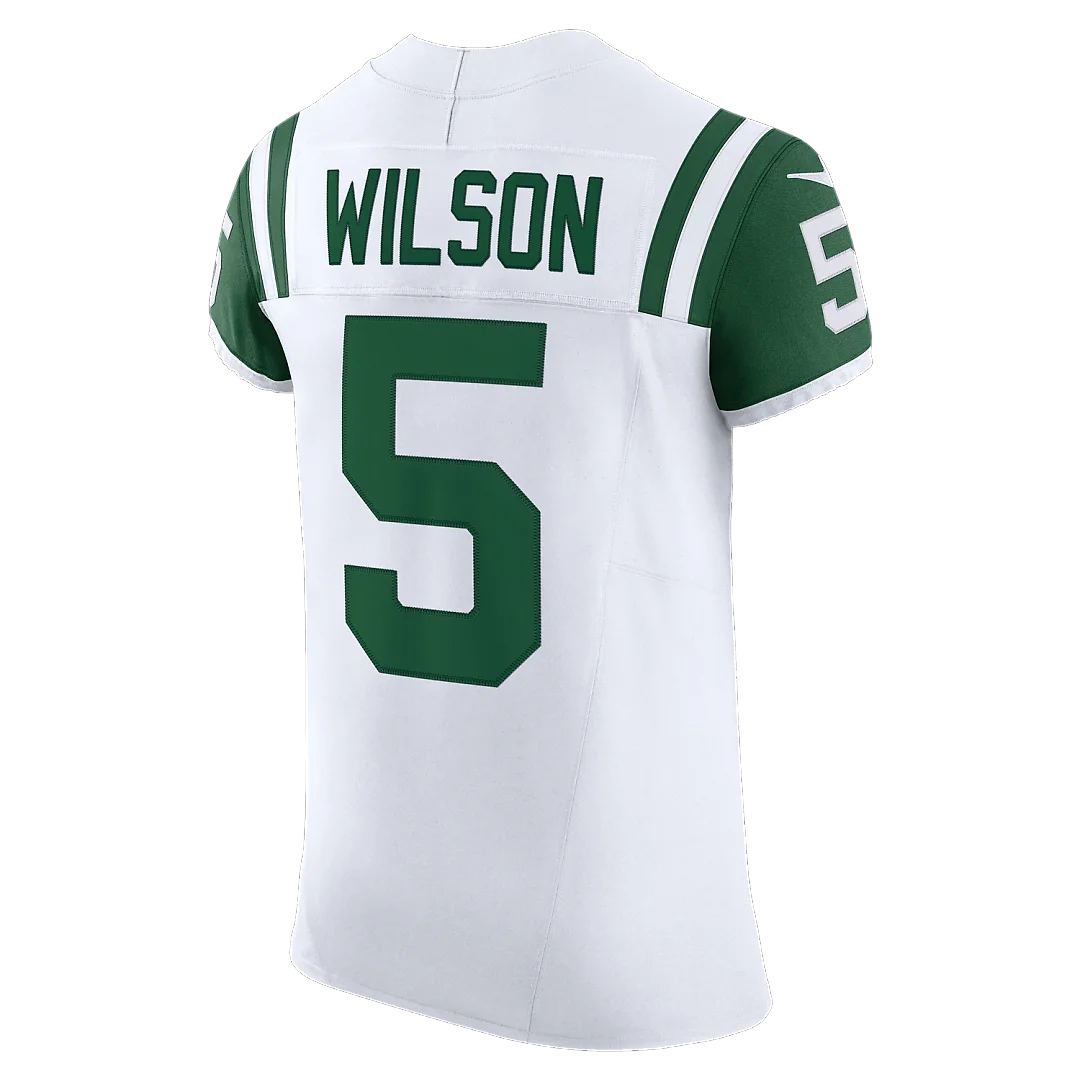 Zennovawear Garrett Wilson New York Jets Classic Alternate Vapor FUSE. Elite Jersey - White