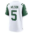 Zennovawear Garrett Wilson New York Jets Classic Alternate Game Jersey - White