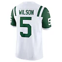 Zennovawear Garrett Wilson New York Jets Classic Alternate Vapor FUSE. Limited Jersey - White