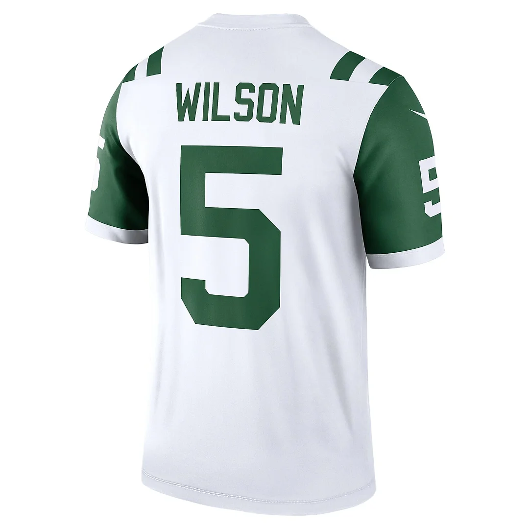 Zennovawear Garrett Wilson New York Jets Legend Player Performance Top - White