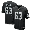 Zennovawear Gene Upshaw Las Vegas Raiders Game Retired Player Jersey - Black