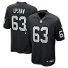 Zennovawear Gene Upshaw Las Vegas Raiders Game Retired Player Jersey - Black