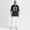 Zennovawear Gene Upshaw Las Vegas Raiders Game Retired Player Jersey - Black