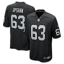 Zennovawear Gene Upshaw Las Vegas Raiders Game Retired Player Jersey - Black