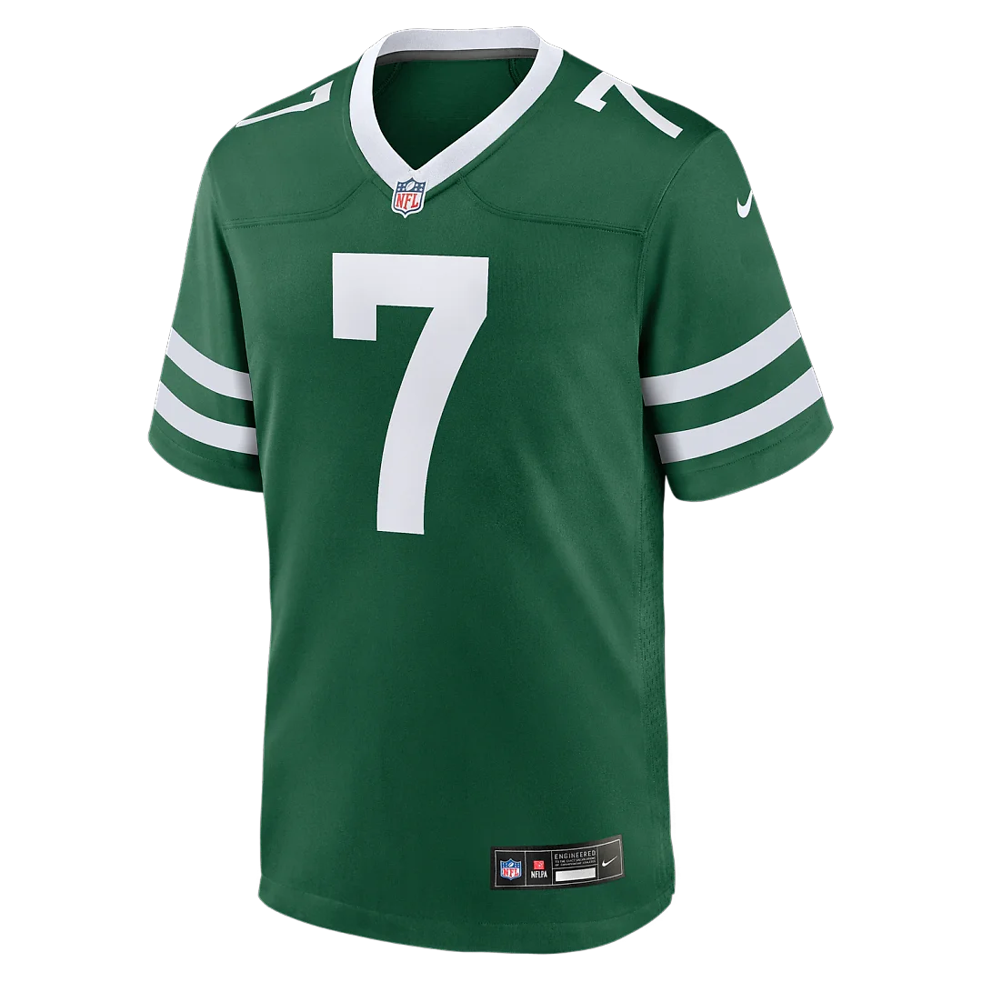 Zennovawear Geno Smith New York Jets Game Jersey - Legacy Green