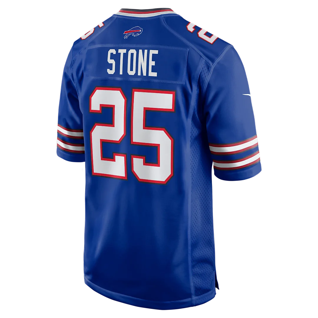 Zennovawear Geno Stone Buffalo Bills Team Game Jersey - Royal