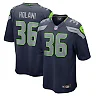 Zennovawear George Holani Seattle Seahawks Team Game Jersey - College Navy