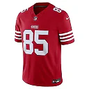 Zennovawear George Kittle San Francisco 49ers Team Vapor FUSE. Stitched Limited Jersey - Scarlet
