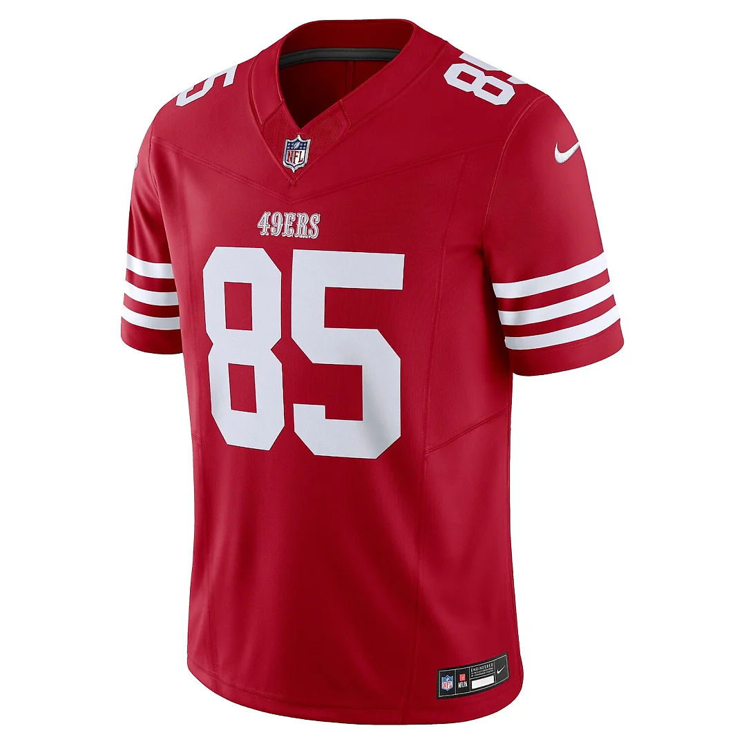 Zennovawear George Kittle San Francisco 49ers Vapor FUSE. Limited Jersey - Scarlet