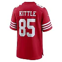 Zennovawear George Kittle San Francisco 49ers Team Game Jersey - Scarlet