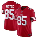 Zennovawear George Kittle San Francisco 49ers Team Vapor FUSE. Stitched Limited Jersey - Scarlet