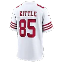 Zennovawear George Kittle San Francisco 49ers 80th Anniversary Game Jersey - White