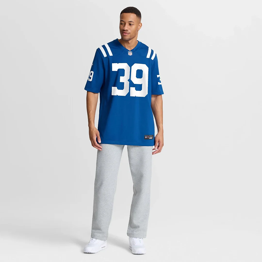 Zennovawear George Odum Indianapolis Colts Team Game Jersey - Royal