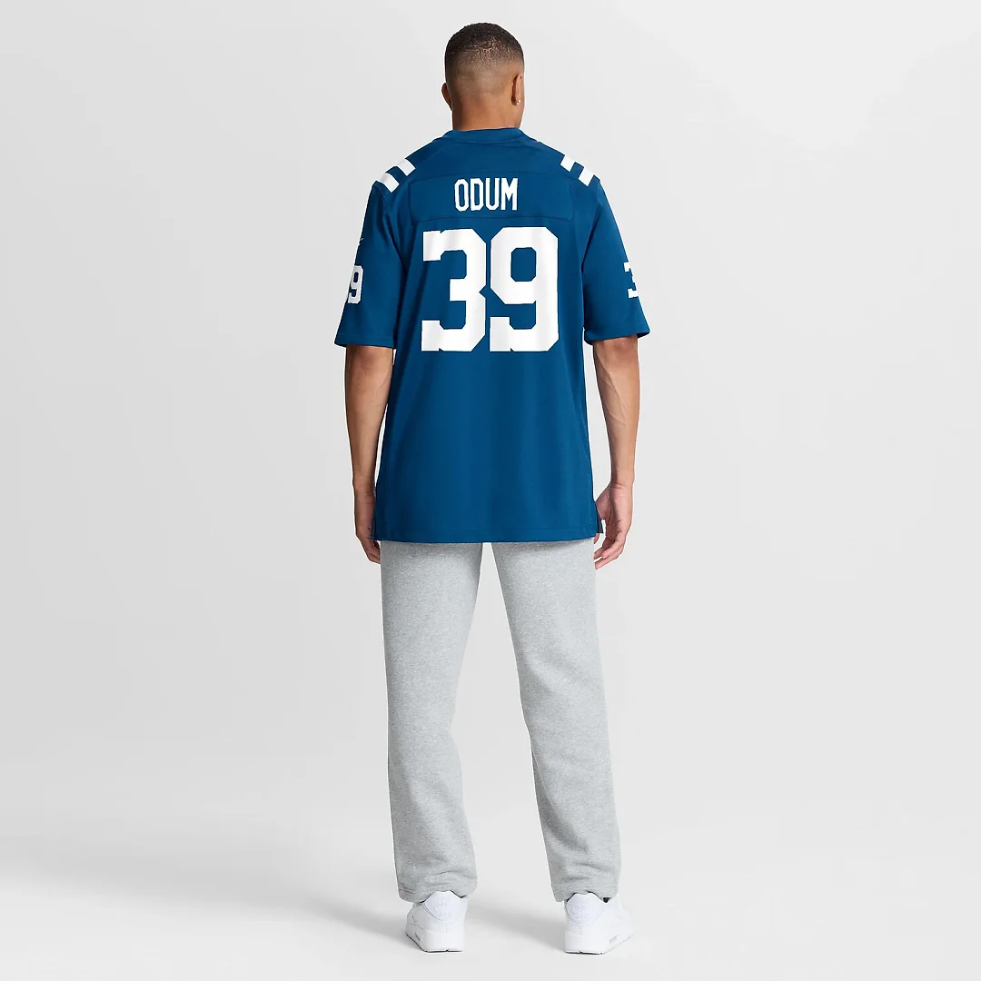Zennovawear George Odum Indianapolis Colts Team Game Jersey - Royal