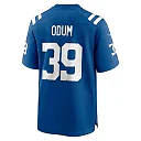 Zennovawear George Odum Indianapolis Colts Team Game Jersey - Royal