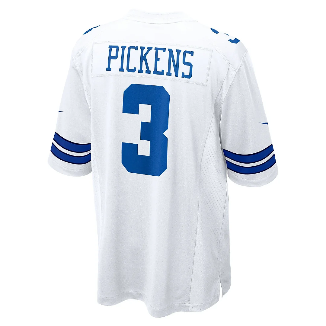 Zennovawear George Pickens Dallas Cowboys Game Jersey - White