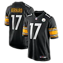 Zennovawear Germie Bernard Pittsburgh Steelers Game Jersey - Black