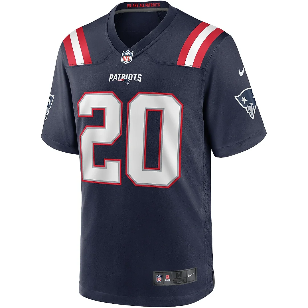 Zennovawear Gino Cappelletti New England Patriots Game Retired Player Jersey - Navy