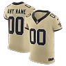 Zennovawear New Orleans Saints Alternate Vapor FUSE. Elite Custom Jersey - Gold