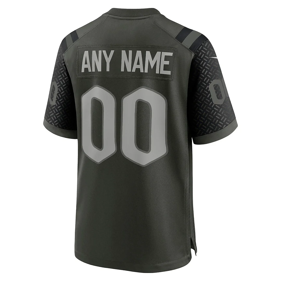 Zennovawear New York Jets 2025 Rivalries Collection Custom Game Jersey - Gotham Green