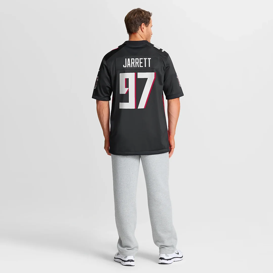 Zennovawear Grady Jarrett Atlanta Falcons Game Player Jersey - Black