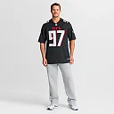 Zennovawear Grady Jarrett Atlanta Falcons Game Player Jersey - Black